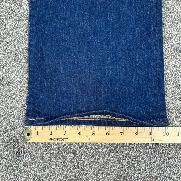 Imogene and Willie Catherine Selvedge Denim Jean Indigo High Rise Womens 33 - Picture 15 of 16